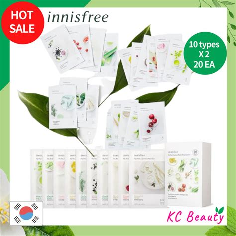 Innisfree My Real Squeeze Special Mask Pack Set Types Ea