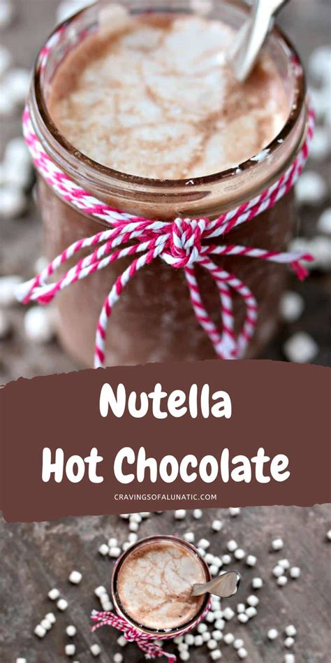Nutella Hot Chocolate