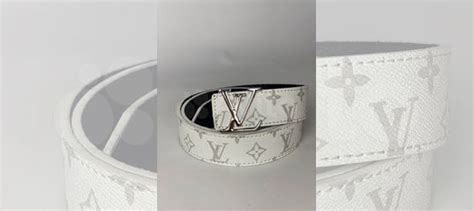 Ремень LV белый monogram купить в Москве с доставкой | Личные вещи | Авито