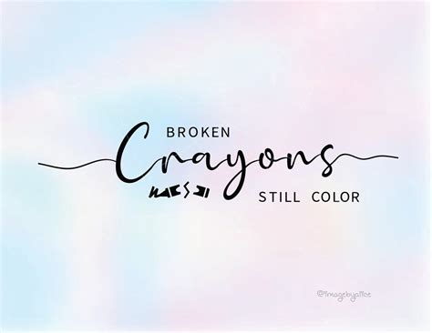 Broken Crayons Still Color Sticker Svg Dxf File Cricut Etsy