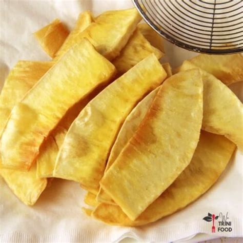 Easy Fried Breadfruit Chips Recipe - We Trini Food