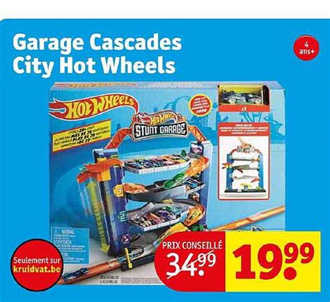 Promo Garage Cascades City Hot Wheels Chez Kruidvat Icatalogue Fr