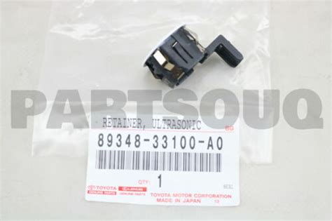 8934833100A0 Genuino Toyota RETENEDOR SENSOR ULTRASÓNICO N O 1 89348