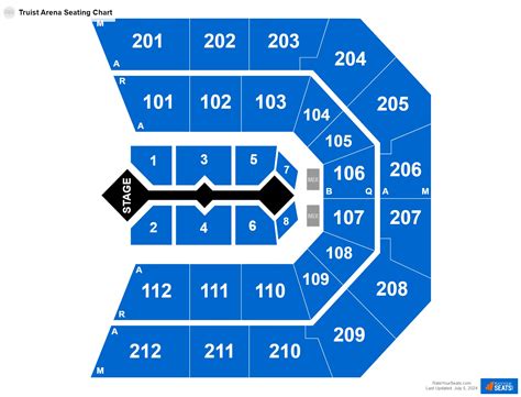 Truist Arena Seating Chart - RateYourSeats.com