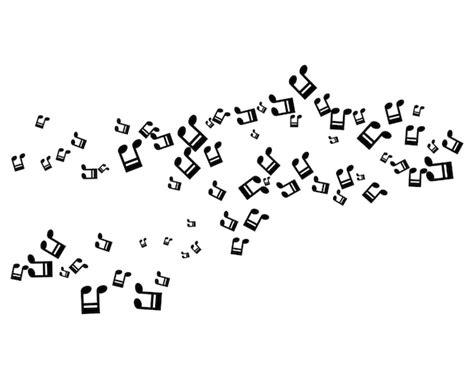 Premium Vector Music Note Vector Illustration Design