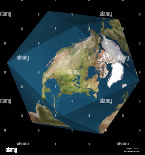 Dymaxion map hi-res stock photography and images - Alamy