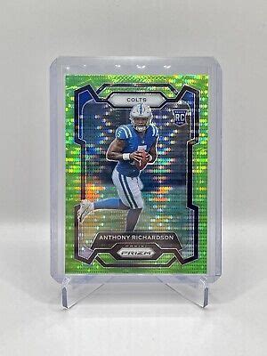 Panini Prizm Neon Green Pulsar Prizm Anthony Richardson Rc