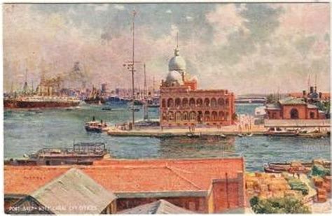 Port Said Suez Canal Cos Offices Tuckdb Postcards