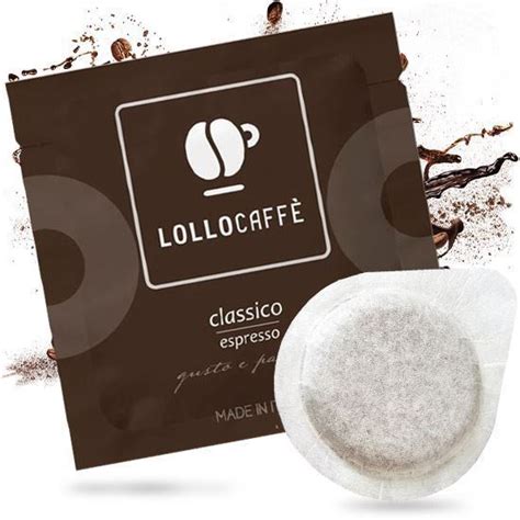 Cialde Filtro Carta Mm Lollo Caffe Classico Espresso Cialde