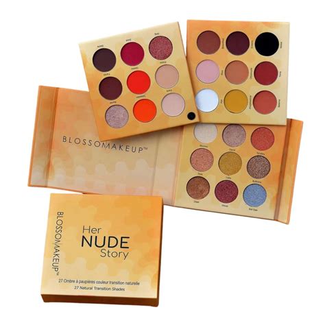Blossom Makeup Her Nude Story Eyeshadow Palette Roar Beauty Store