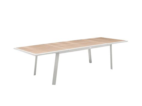 Table Extensible Hesp Ride Rectangulaire Blanche Pavane Places