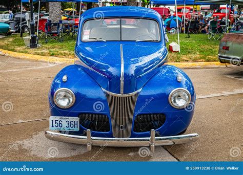 1941 Ford Super Deluxe 2 Door Sedan Editorial Stock Photo Image Of