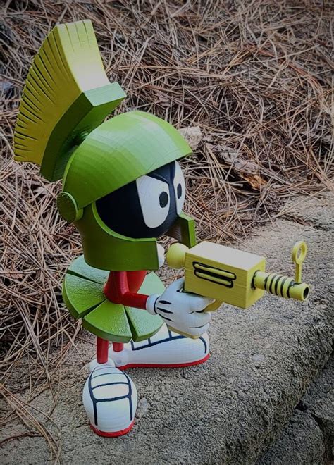 Marvin The Martian D Printed Etsy