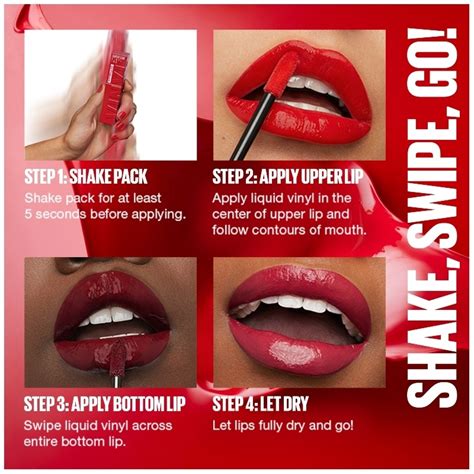 Maybelline Superstay Vinyl Ink Ml Red Hot