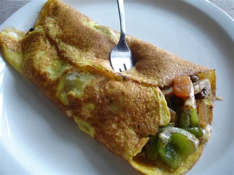 Vegetable & Cheese Omelette — Spiceindiaonline