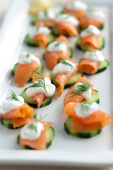 Smoked Salmon Canapés — Beyond The Kitchen Door