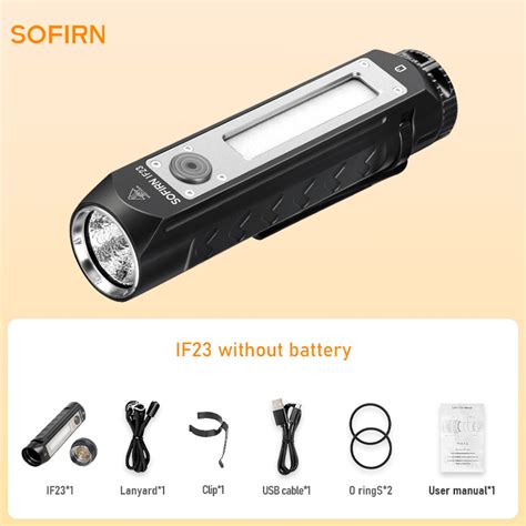 Sofirn If Mini Flashlight Lm Xhp B Powerful Led Light Type