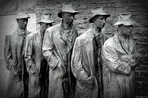 Breadline Sculpture By George Segal At The Fdr Memorial In Flickr