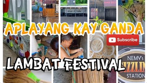 Lambat Festival Aplayang Kay Ganda Brgybooth Competition Preparation