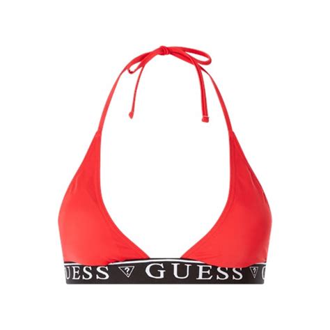 G Ra Bikini Z Wyjmowanymi Miseczkami O Tr Jk Tnym Kszta Cie Guess Peek Cloppenburg