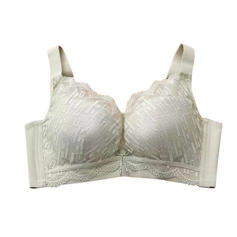 Alllist Womens Underwear Lace Green No Wire Bras Push Up Plian Full Figure Womens Lingerie Size