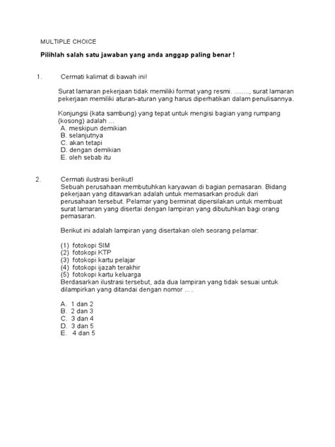 Soal Bindo Kls Xii Semester Ganjil 2022 2023 Pdf