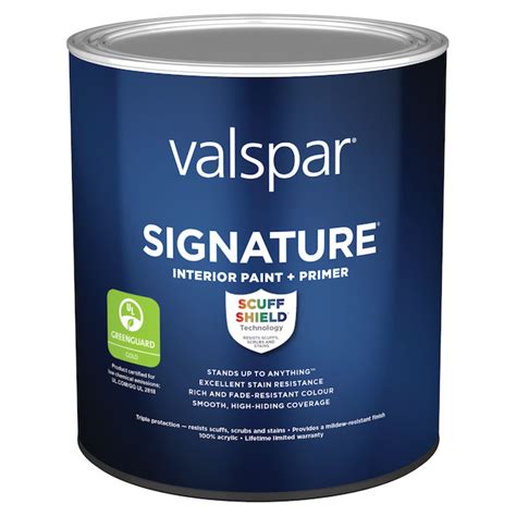 Valspar Signature Ml Eggshell White A Base Tintable Acrylic