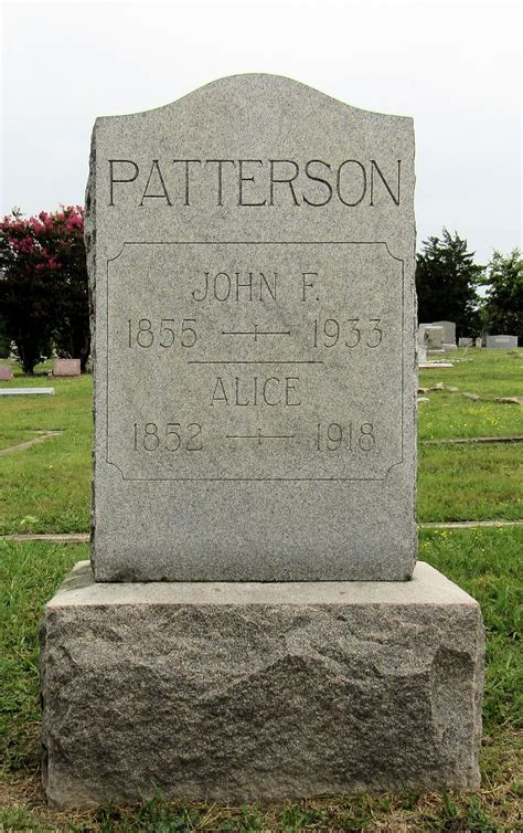 Alice Virginia Nicholson Patterson Find A Grave Memorial