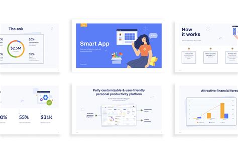 Mobile App Pitch Deck Template