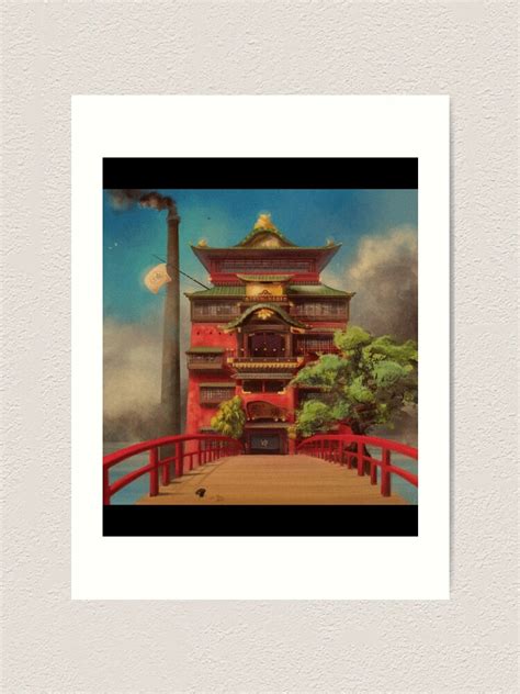 Spirited Away Bathhouse Spirited Away Art Poster Art Print For Sale