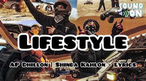 Lifestyle Ap Dhillon Shinda Kahlon Lyrics Youtube