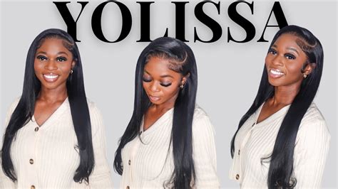 Perfect Pre Plucked Straight Wig Real HD Lace Frontal Wig Install