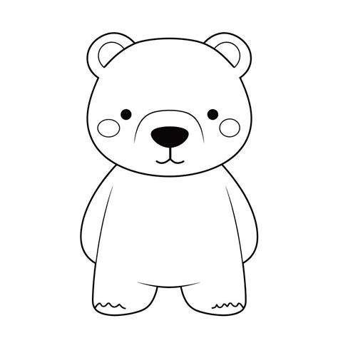 Polar Bear Coloring Pages Coloring Corner