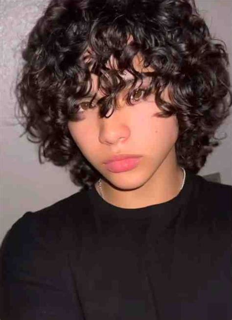 curly afro men hispanic