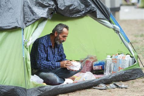 Les Gens Dans Le Camp De Réfugié Image Stock éditorial Image Du Syrie