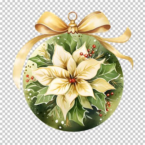 Premium Psd Christmas Ball Isolated On Transparent Background