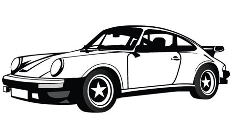 Porsche Vector Art