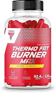 Thermo Fat Burner Max - 120caps - Strong thermogenic Fat Weight Loss ...