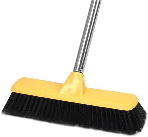Floor Scrubbing Brush With Soft Bristles 122 Inch Wide Floor