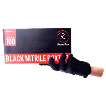 RoxelPro перчатки нитриловые Black Nitrile - Колор Эксперт - Каталог ...