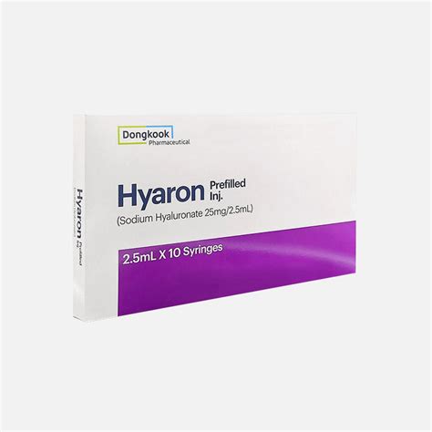 Hyaron Prefilled Inj - Hyaluronic Skin Booster South Korea – JDBIO Co ...