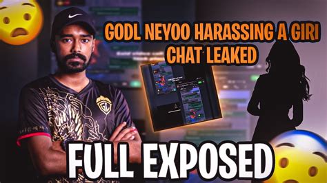 Neyoo Exposed By A Girl Big Eligation 😱 Controversy Youtube