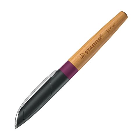 Fountain pen STABILO Grow - plum red/cherry | STABILO
