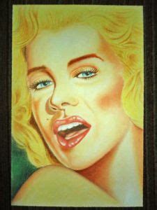 Marilyn Monroe Pastel Sobre Canson 35cm 50cm Fernando Quintero