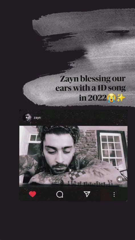 Zayn Blessing Our Ears With A 1d Song In 2022😭 ️