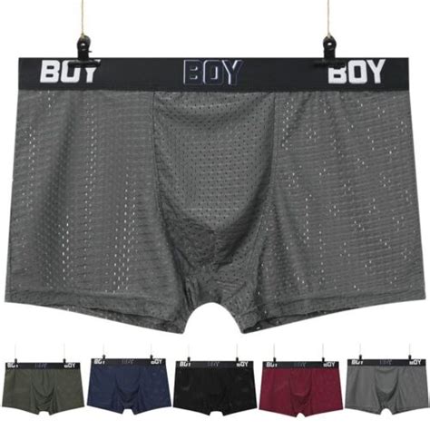 Boxer Uomo Classico Ed Elegante Slip Intimo Casa Pantaloncini Lingerie Mutandine Ebay