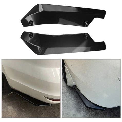 Paar Universal Auto Hintere Sto Stange Lippe Sp Grandado