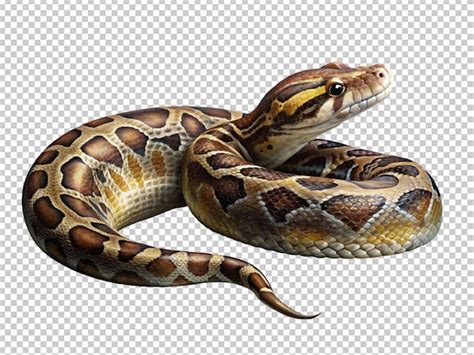 Premium Psd Python Snake