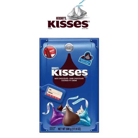 [SG STOCK] Hershey’s KISSES Assorted Kisses Milk Chocolate Dark ...