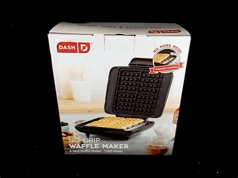 Dash Graphite No Drip Waffle Maker Dutch Goat